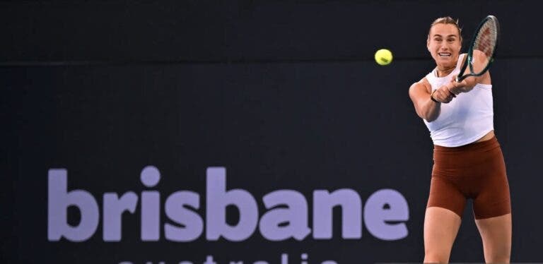 Sabalenka já está em Brisbane, onde vai começar a sua temporada