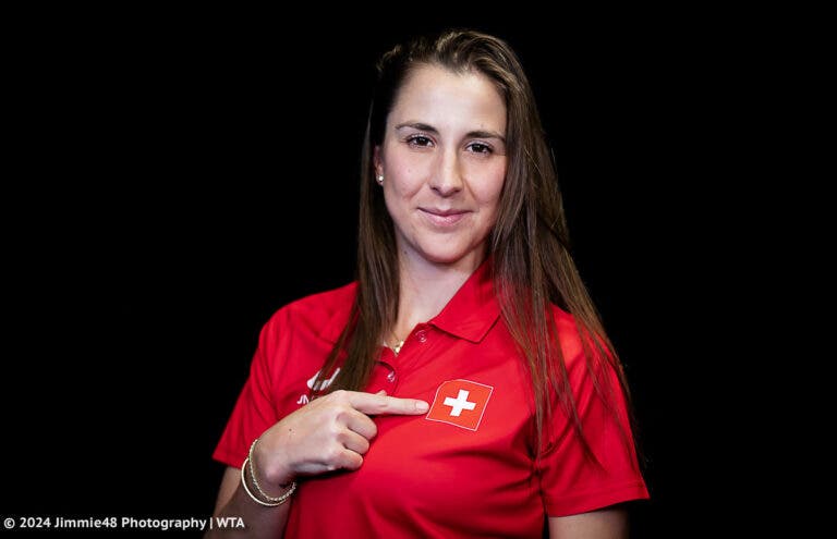 Bencic sobre o retorno após ser mãe: “O tênis está todo aqui”