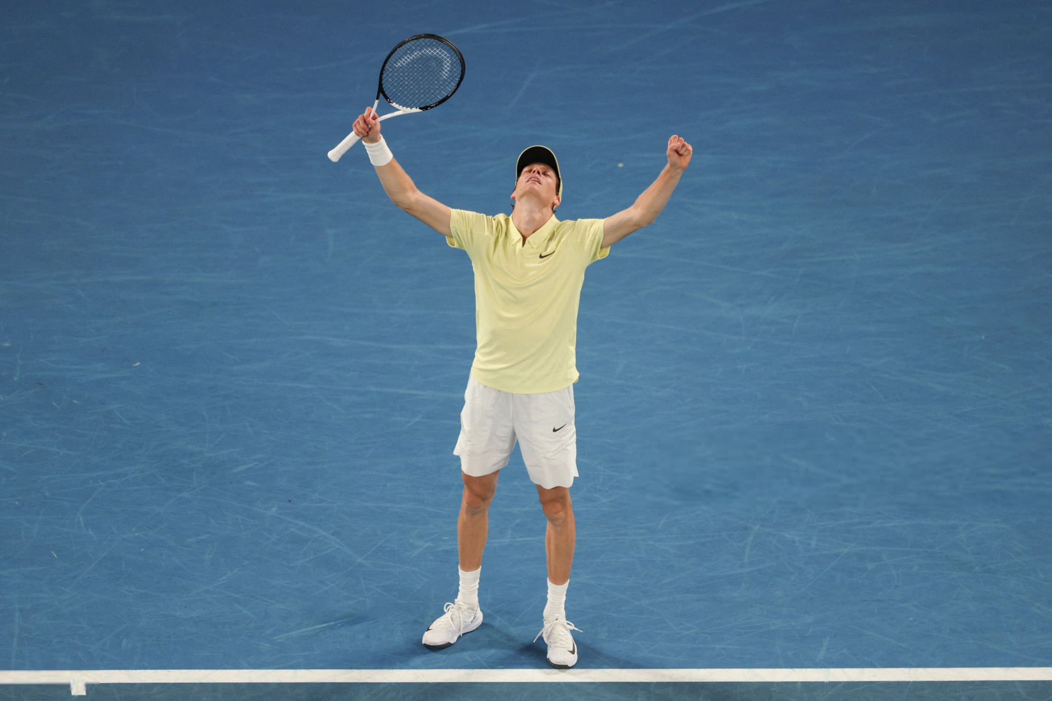 [VÍDEO] O momento em que Sinner conquistou seu terceiro título de Grand Slam