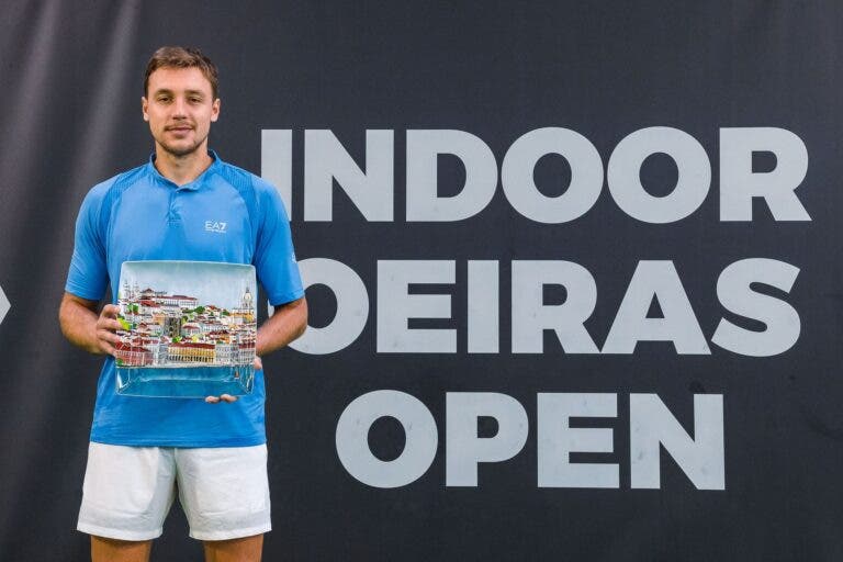 Missão cumprida! Medjedovic conquista o Indoor Oeiras Open e estreia no top 100