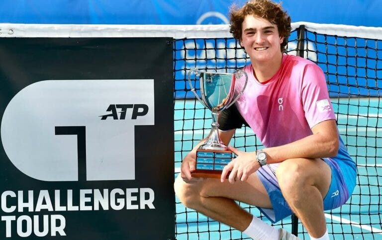 João Fonseca segue voando e é campeão do Challenger de Camberra