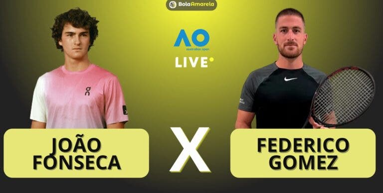 [AO VIVO] Acompanhe João Fonseca x Gomez no Australian Open em tempo real