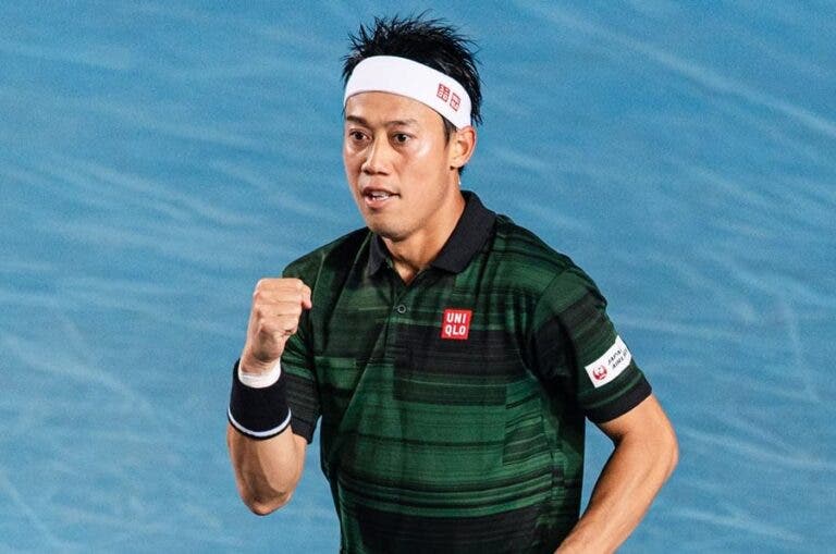 Nishikori está de volta ao top 100 mundial após muitas lesões: “Torna tudo ainda mais especial”