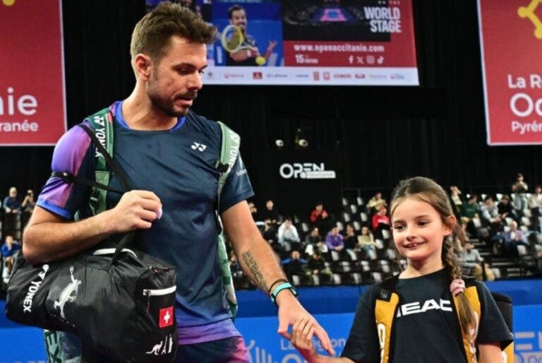 Wawrinka adia marca histórica com derrota na primeira rodada em Montpellier