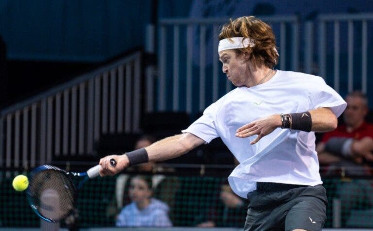 Rublev sobre o tênis mais lento: “Parece que voltamos seis ou sete anos”