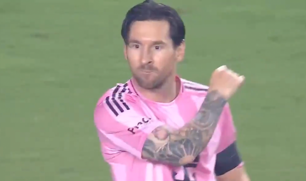 [VÍDEO] Messi marcou pelo Inter Miami e dedicou golo… a Djokovic