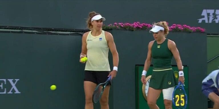 Bia Haddad e Siegemund ficam perto da vitória, mas perdem para favoritas ao título em Indian Wells