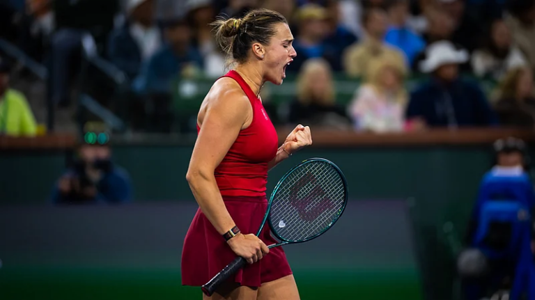 Sabalenka de volta em Indian Wells: “Estou com mais fome que no Oriente Médio”