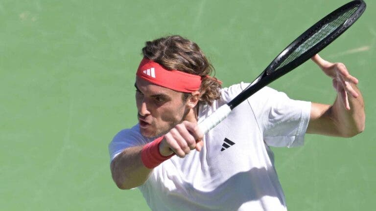 Tsitsipas se enche de confiança: “Quero ir para a quadra e ser um gladiador”