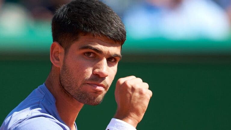 Alcaraz volta a ganhar e está nas quartas de Monte Carlo pela primeira vez