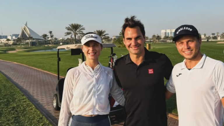 Finalista do Rio Open jogou golfe com Federer: “Está melhorando muito, a sua motivação é ganhar do Nadal”