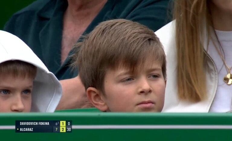 [VÍDEO] Filho de Djokovic foi às semifinais de Monte Carlo… ver Alcaraz