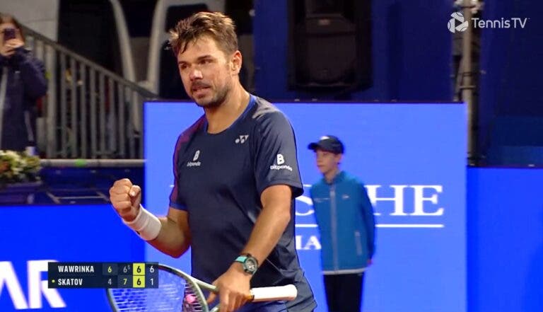 ÉPICO: Wawrinka vence batalha monumental de 3h15 em seu primeiro jogo em nível ATP no ano
