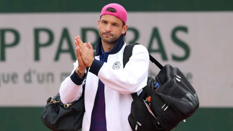 Dimitrov entra para a história dos Grand Slams… pelas piores razões