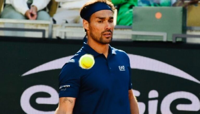 Fognini se despede de Roland Garros com derrota na primeira rodada do quali