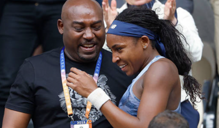 Pai de Coco Gauff revela onde estava durante os match points da filha em Roland Garros