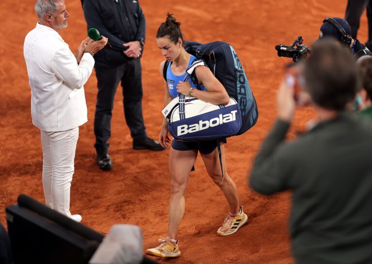 Boisson se despede em Roland Garros e desabafa: “Foi duro demais para mim”