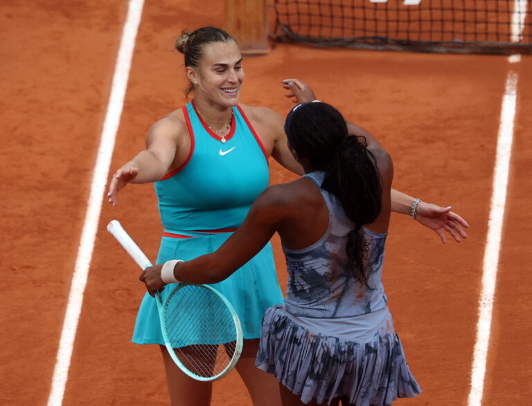 As palavras de Salabenka que motivaram as críticas de Gauff após a final de Roland Garros