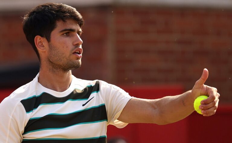 Alcaraz subiu de nível no saque após duelo com Munar: “Senti que tinha que mudar alguma coisa”