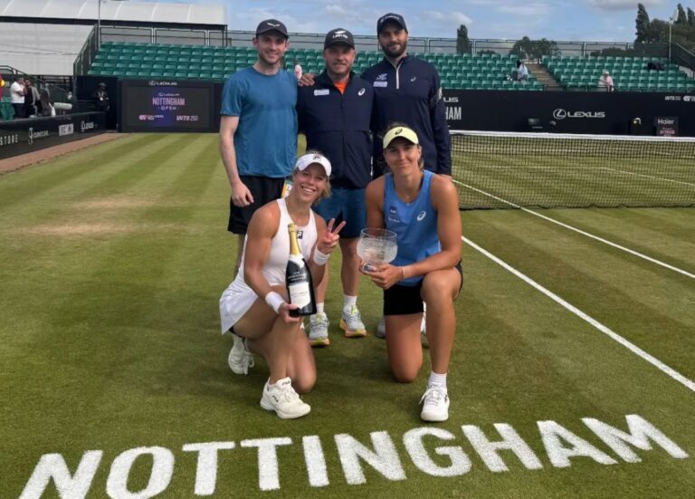 Bia Haddad é campeã de duplas no WTA de Nottingham