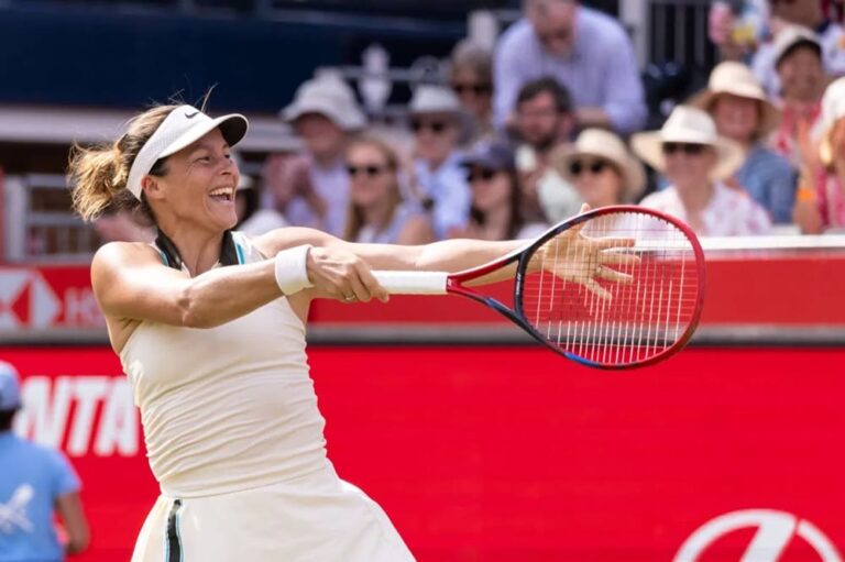 Maria derruba Keys no Queen’s Club rumo à maior final da carreira aos 37 anos