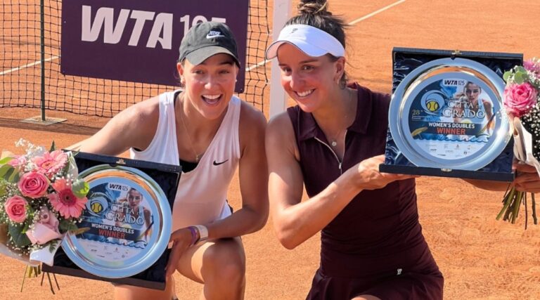 Ingrid Martins é campeã no WTA 125 de Grado e se aproxima do top 80
