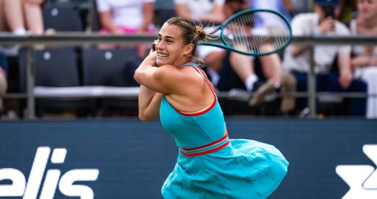 Incrível: Sabalenka vira de 2-6 abaixo no tie-break do terceiro set contra Rybakina em Berlim
