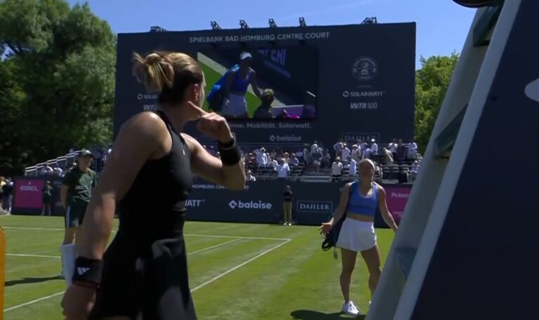 Putintseva reage com ironia depois da polêmica com Sakkari