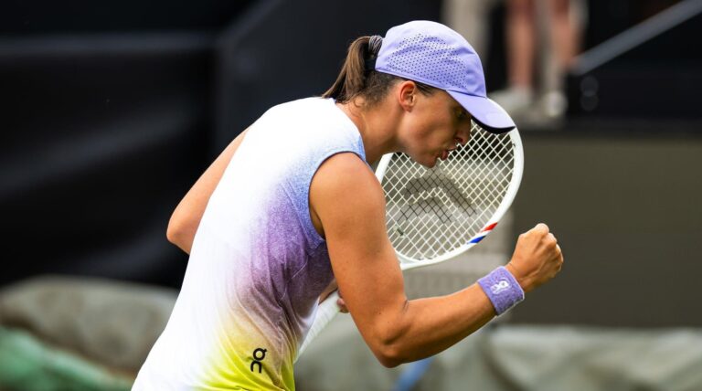 Swiatek vai à primeira semifinal na grama na carreira em Bad Homburg