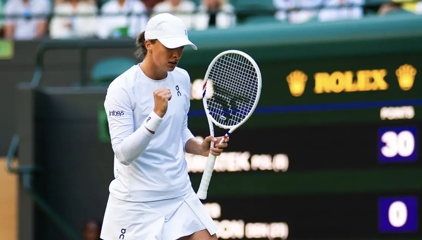 Nos quartos-de-final, Swiatek tentará atingir a sua primeira meia-final de Wimbledon da carreira diante da russa Liumila Samsonova, 19.ª cabeça-de-série.