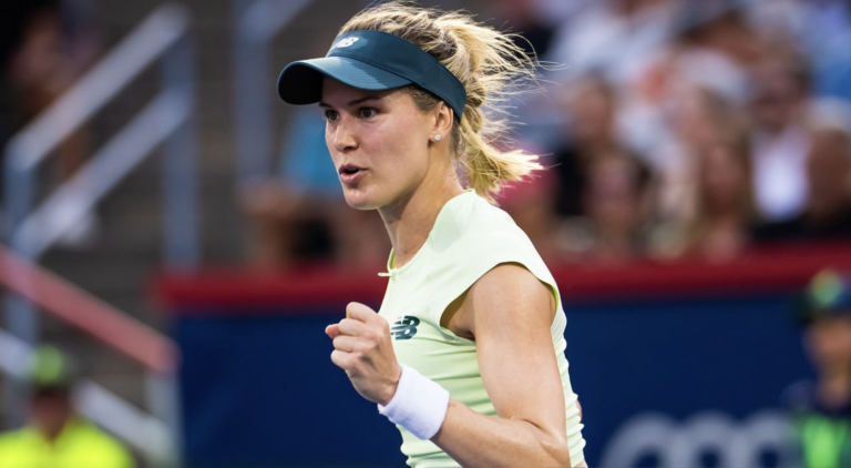 Genie Bouchard volta a ganhar quase dois anos depois e mantém a sua carreira viva em Montreal