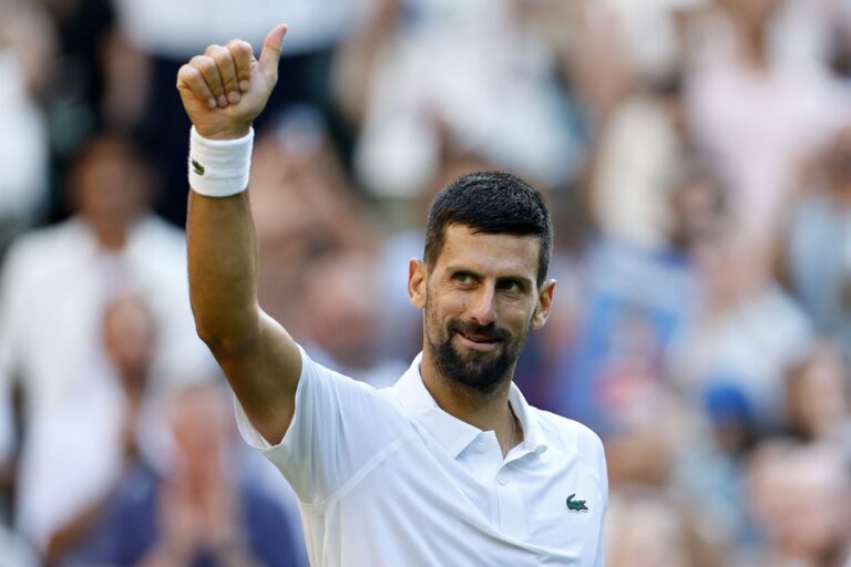 Djokovic ansioso pelo duelo com Sinner: “Farei tudo que conseguir para estar ao mais alto nível”