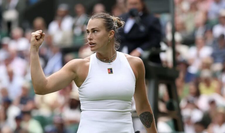 Sabalenka passa por mais um teste e retorna à terceira rodada de Wimbledon