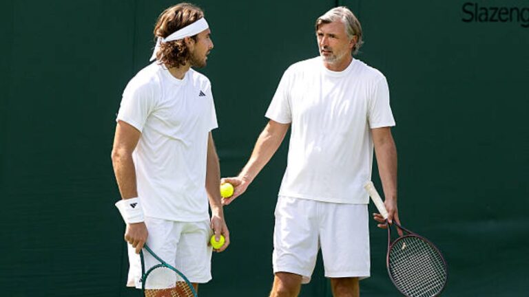 Tsitsipas e Ivanisevic se separam após pouco mais de um mês