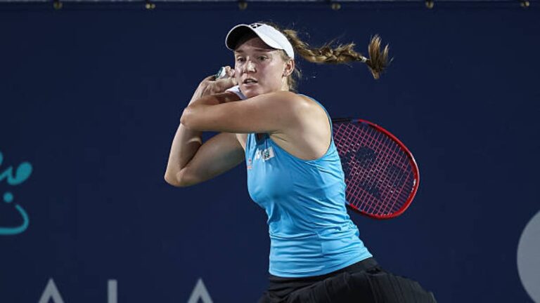 Rybakina alerta para a jovem sensação do momento: “Mboko é muito perigosa”