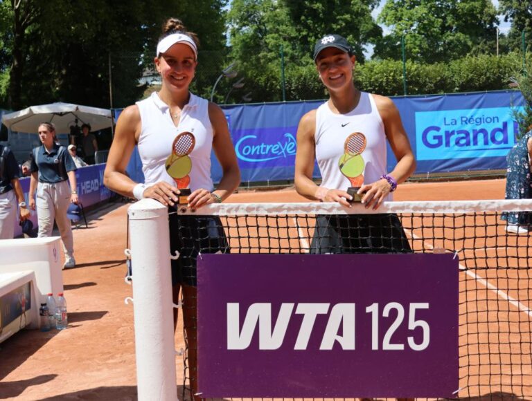 Ingrid Martins vence título de duplas no WTA 125 de Contréxeville