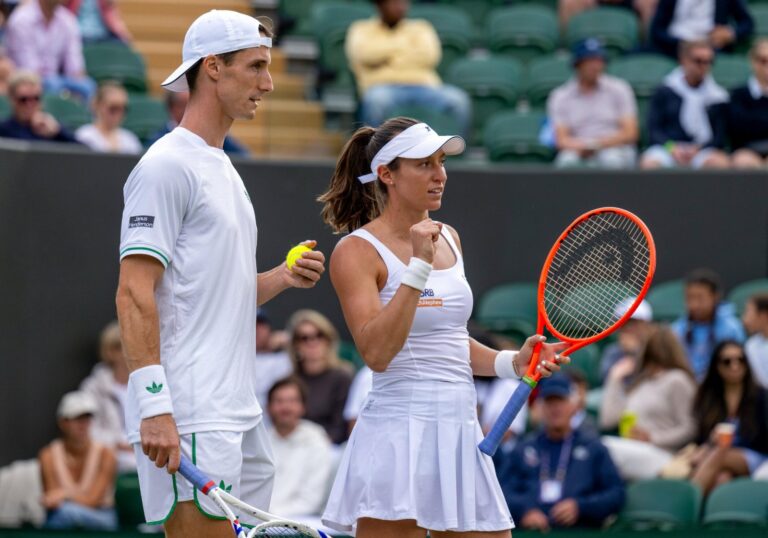 Luisa Stefani vai à final de duplas mistas em Wimbledon e faz história para o Brasil