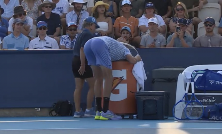 Medvedev saiu de Cincinnati vomitando e admite: “Não tenho confiança nenhuma”