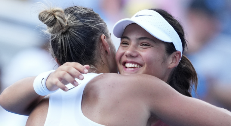 Sabalenka e a vitória sobre Raducanu: “Passei 10 minutos no banho de gelo”