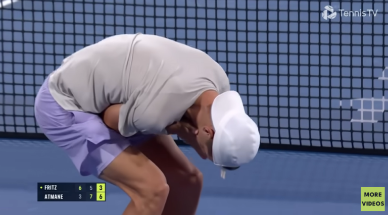 [VÍDEO] Atmane se emociona após bater Fritz na maior vitória da carreira