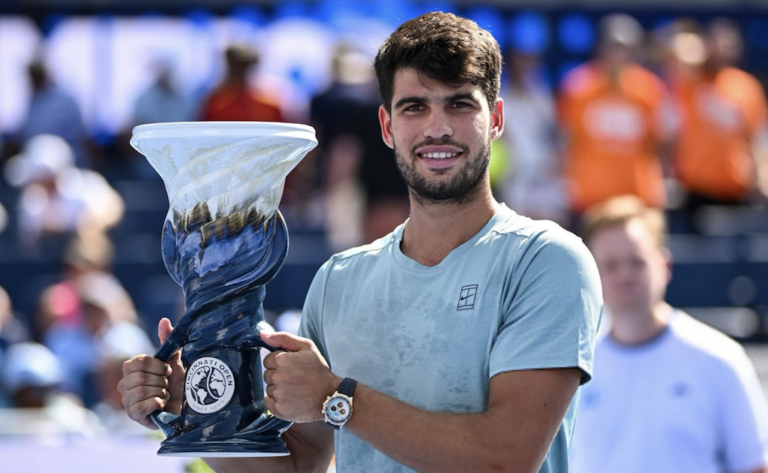 Alcaraz e duas estatísticas de precocidade que impressionam após vencer Cincinnati