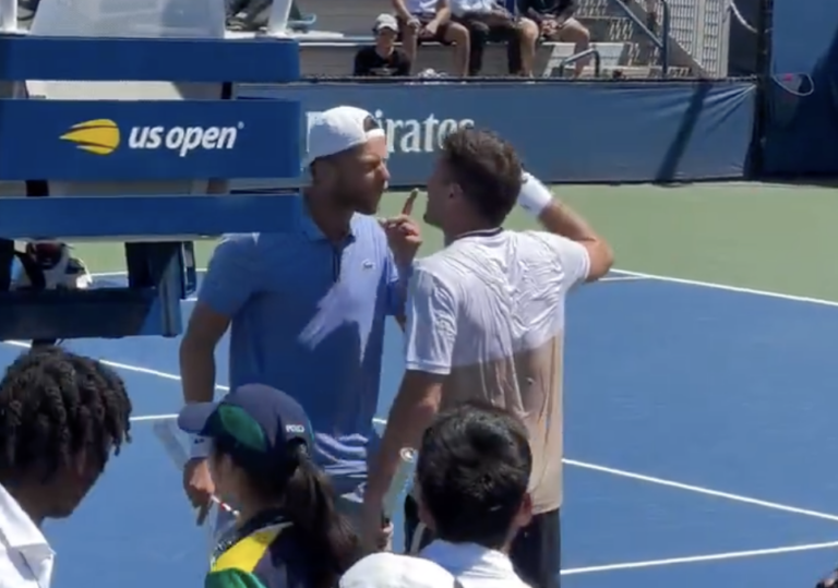 [VÍDEO] Ambiente esquentou muito entre Grenier e Gómez no US Open
