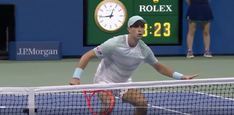 [VÍDEO] Borges forçou o quinto set contra Paul no US Open com este ponto fantástico