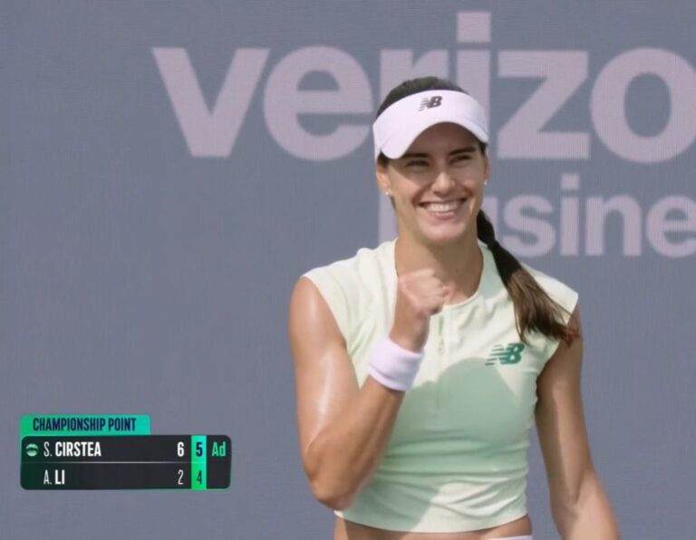 Cirstea conquista Cleveland sem perder sets e faz o que não se via desde… Serena