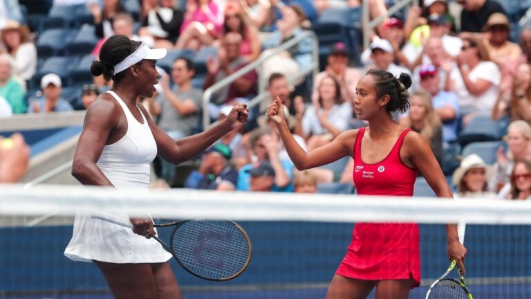 Onde vai parar? Venus volta a ganhar ao lado de Fernandez e está nas oitavas do US Open