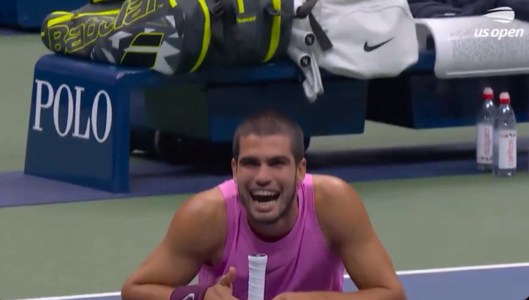 [VÍDEO] O momento em que Alcaraz voltou a vencer o US Open e retornou à liderança do ranking