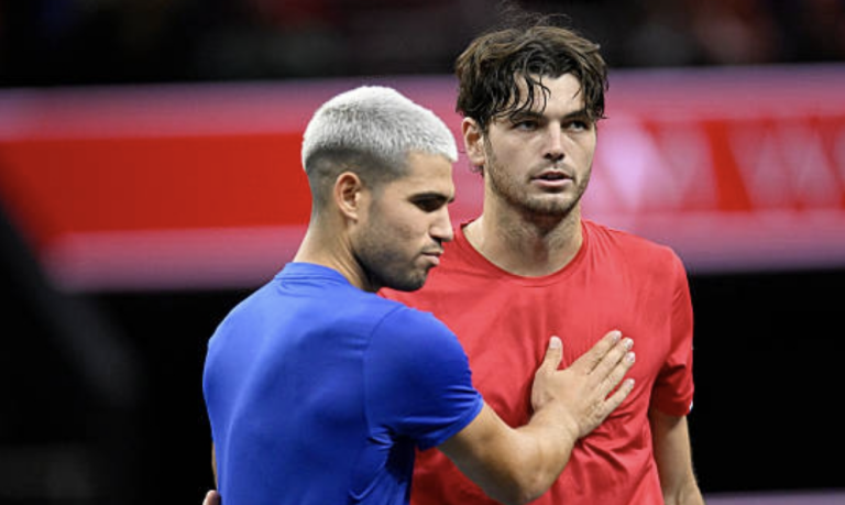 Taylor Fritz brinca com uma possível estratégia para vencer Carlos Alcaraz