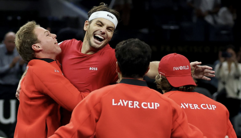 CAMPEÕES! Mundo vence a Laver Cup com Fritz no papel de herói