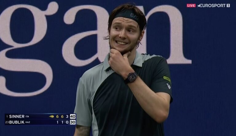 Bublik: “Sinner é como um jogador gerado pela Inteligência Artificial”