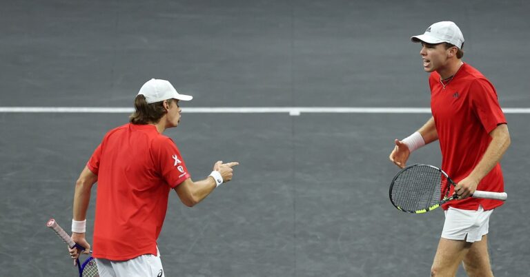 Mundo-Europa, 9-3: De Minaur e Michelsen confirmam ‘limpeza’ da equipa de Agassi no 2.º dia da Laver Cup